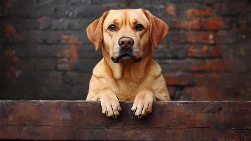 Labrador Dog Gaze