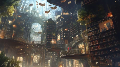 Whimsical Book Sanctuary