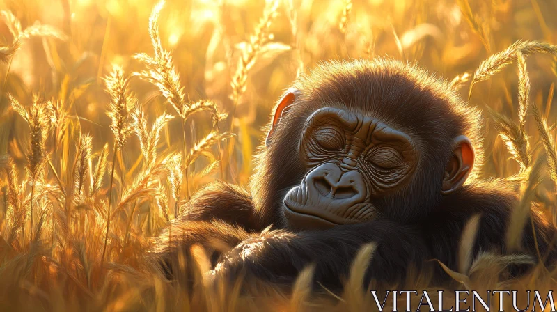 Golden Hour Gorilla