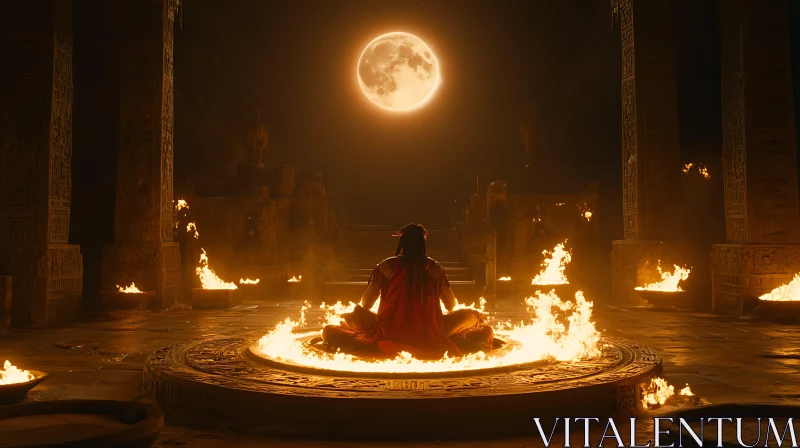 Lunar Ritual: Meditative Fire Circle