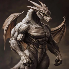 Dragon Hybrid Fantasy Character