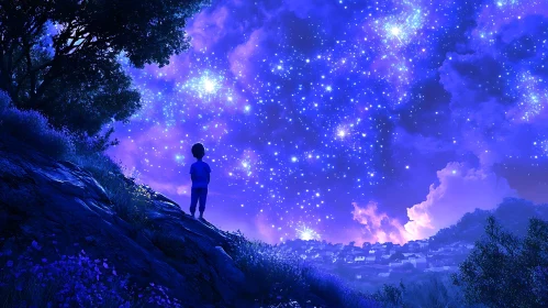 Celestial Dreams: A Child's Night Vision