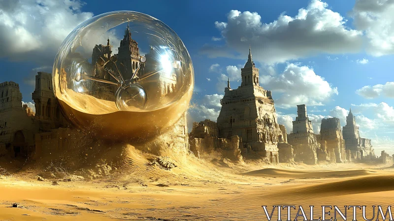 Desert Mirage: City in a Bubble
