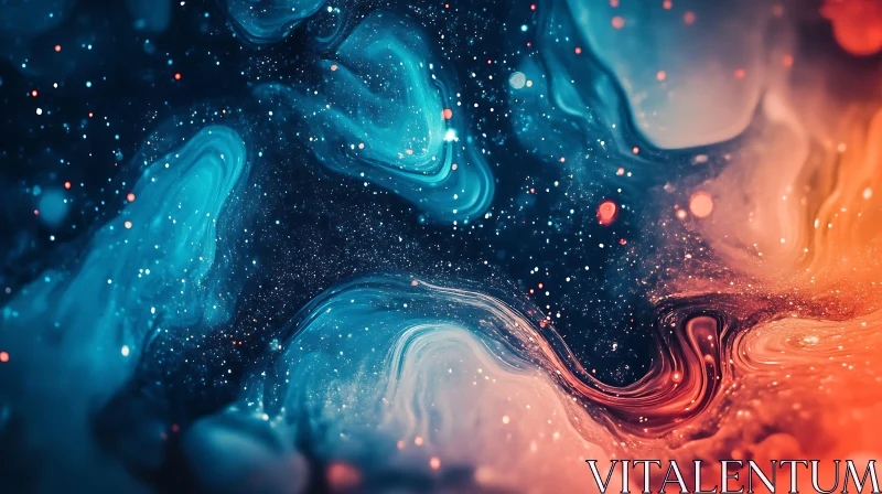 Nebula Dreams: An Abstract Galaxy