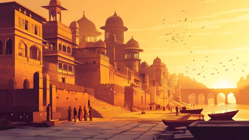 Cityscape at Sunrise