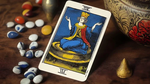Artistic Tarot Card Still Life