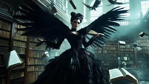 Gothic Library Guardian