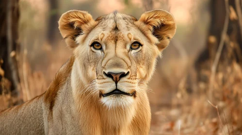 Lioness Gaze