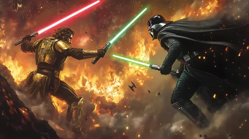 Sci-Fi Battle: Light vs. Dark