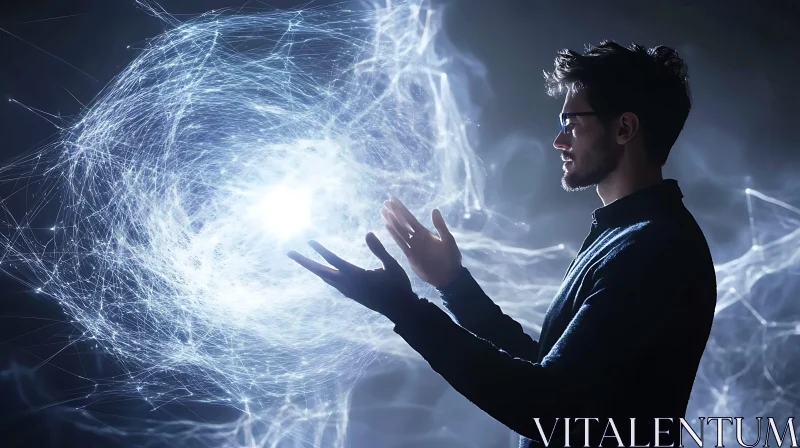 Virtual Reality Interaction Concept Art
