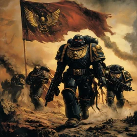 Armored Squad Advancing