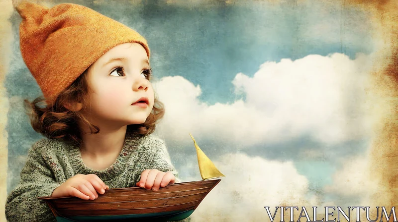 AI ART Childhood Dreams and Imagination