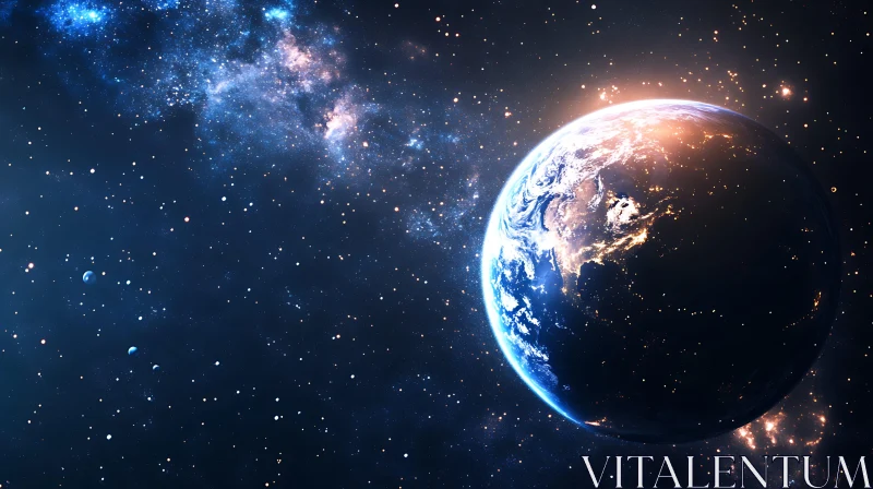 Our Planet Earth: Glimpse From Space