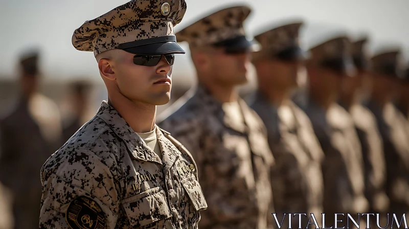 Military Formation - Soldier Portrait