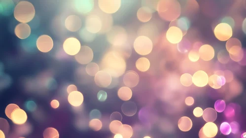 Dreamy Bokeh Lights Abstract Design