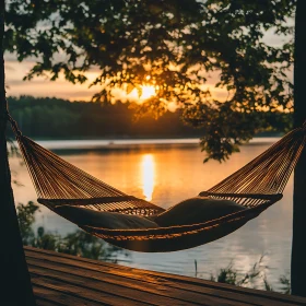 Hammock at Sunset