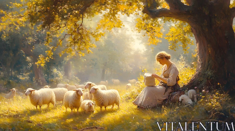 Golden Meadow Serenity