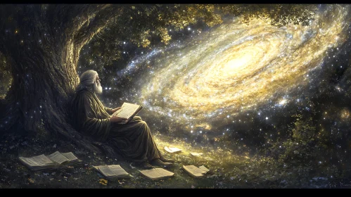 Celestial Reader: An Old Man's Cosmic Study