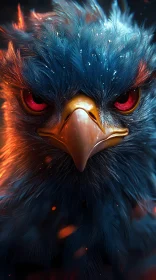 Majestic Eagle Close-Up