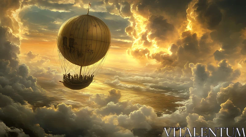 Aerial Voyage Above the Clouds