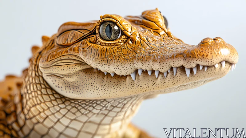 Alligator in Sharp Detail