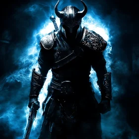 Armored Warrior with Sword
