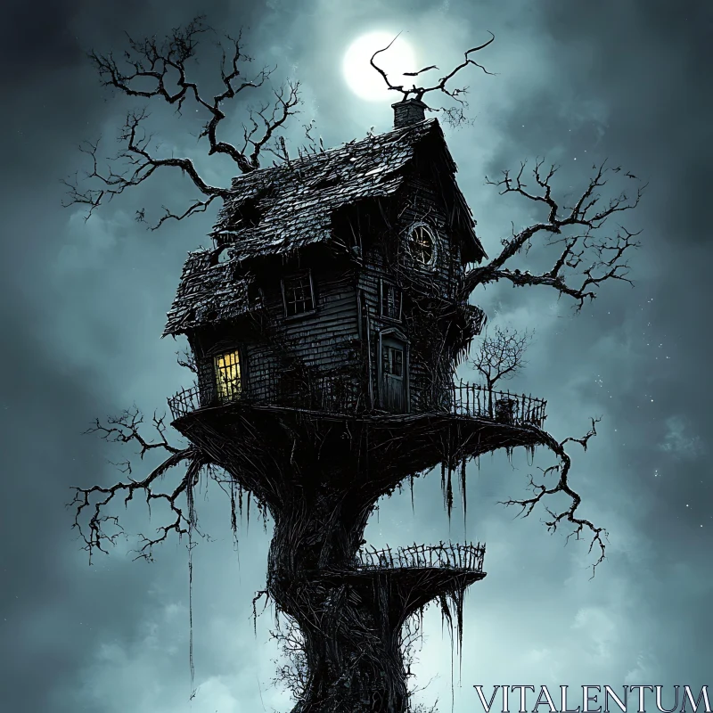 Whimsical Treehouse Fantasy