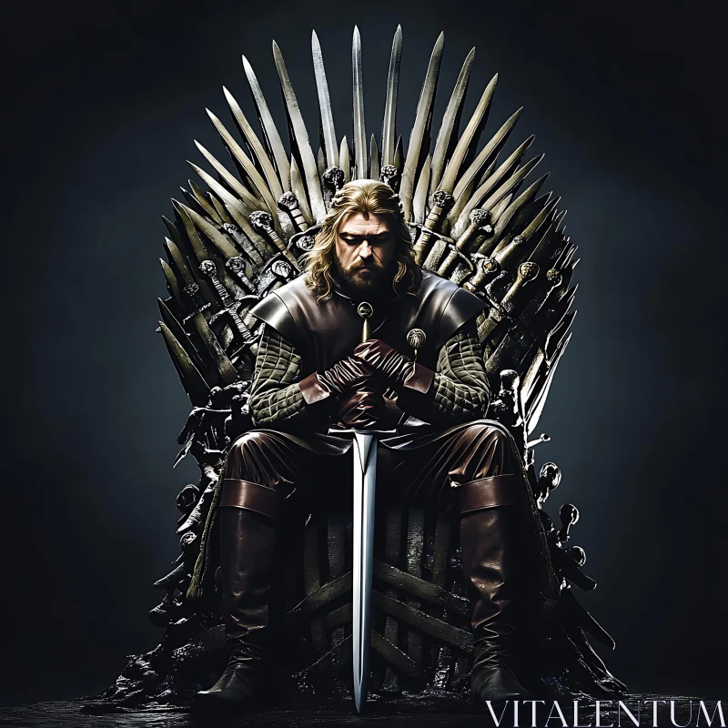 Warrior King on the Iron Throne