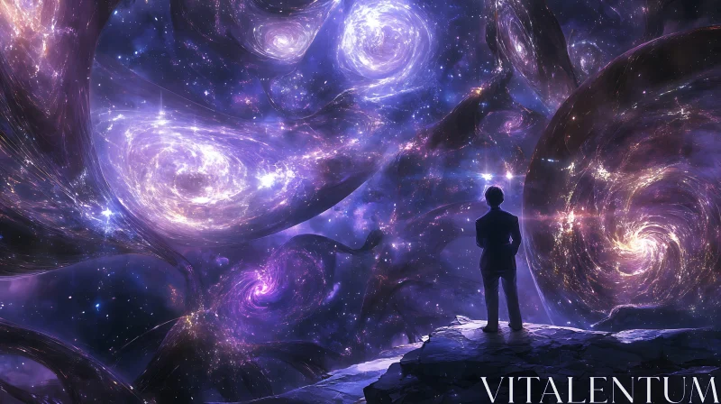 Cosmic Contemplation: A Stargazer's Dream
