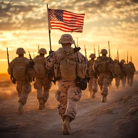 United States Military: Sunset March