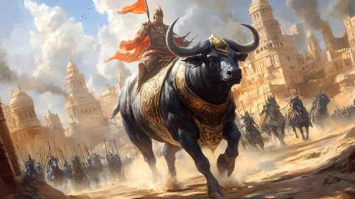 Warrior on Buffalo: Leading the Charge
