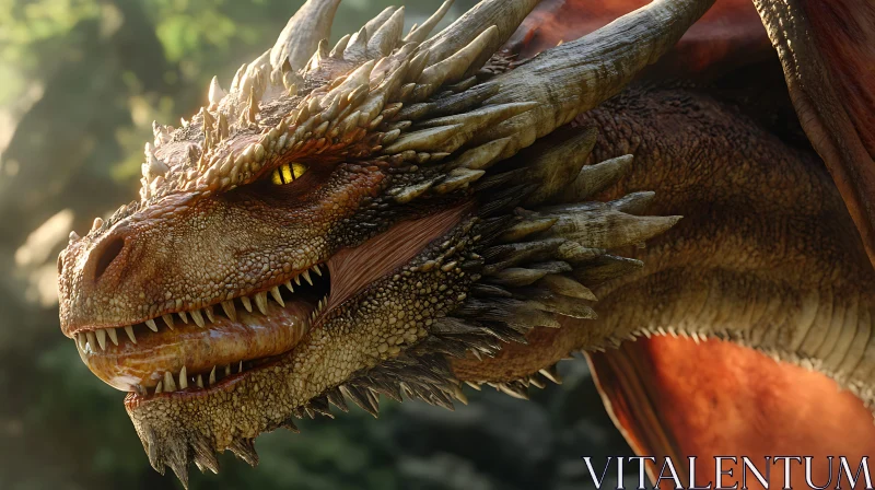 Detailed Dragon Portrait