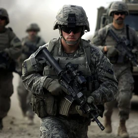 Soldiers in Action