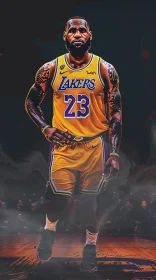 LeBron James Dominates in Lakers Jersey