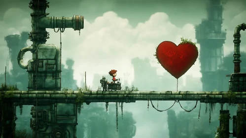 Whimsical Heart in Industrial Fantasy