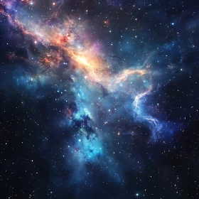 Celestial Tapestry: Hues of the Cosmos