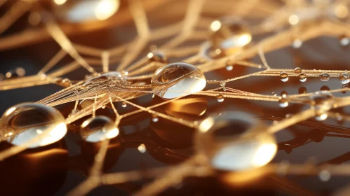 Intricate Webs and Water Droplets: A Macro Photography Masterpiece