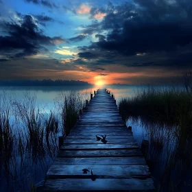Dock at Sunset