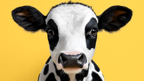 Portrait of Curious Cow