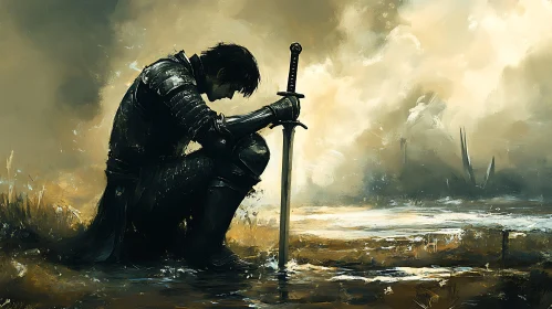 Knight's Lament: A Warrior's Despair