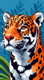 Jungle Leopard Art