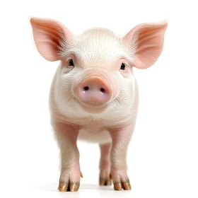 Charming Young Piglet Image