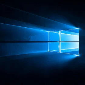 Geometric Light Through Digital Window