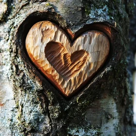 Love Carved in Nature