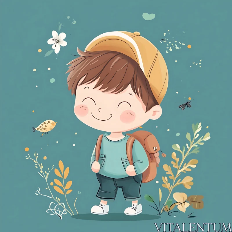 AI ART Childlike Wonder Cartoon Art