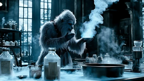 Furry Monster Brewing Magic Potion