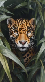 Jungle Jaguar Portrait