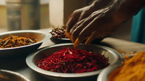 Culinary Spices Still Life