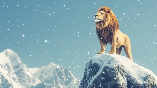 Winter Lion Majesty