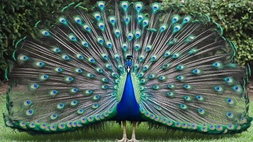 Majestic Peacock Feathers
